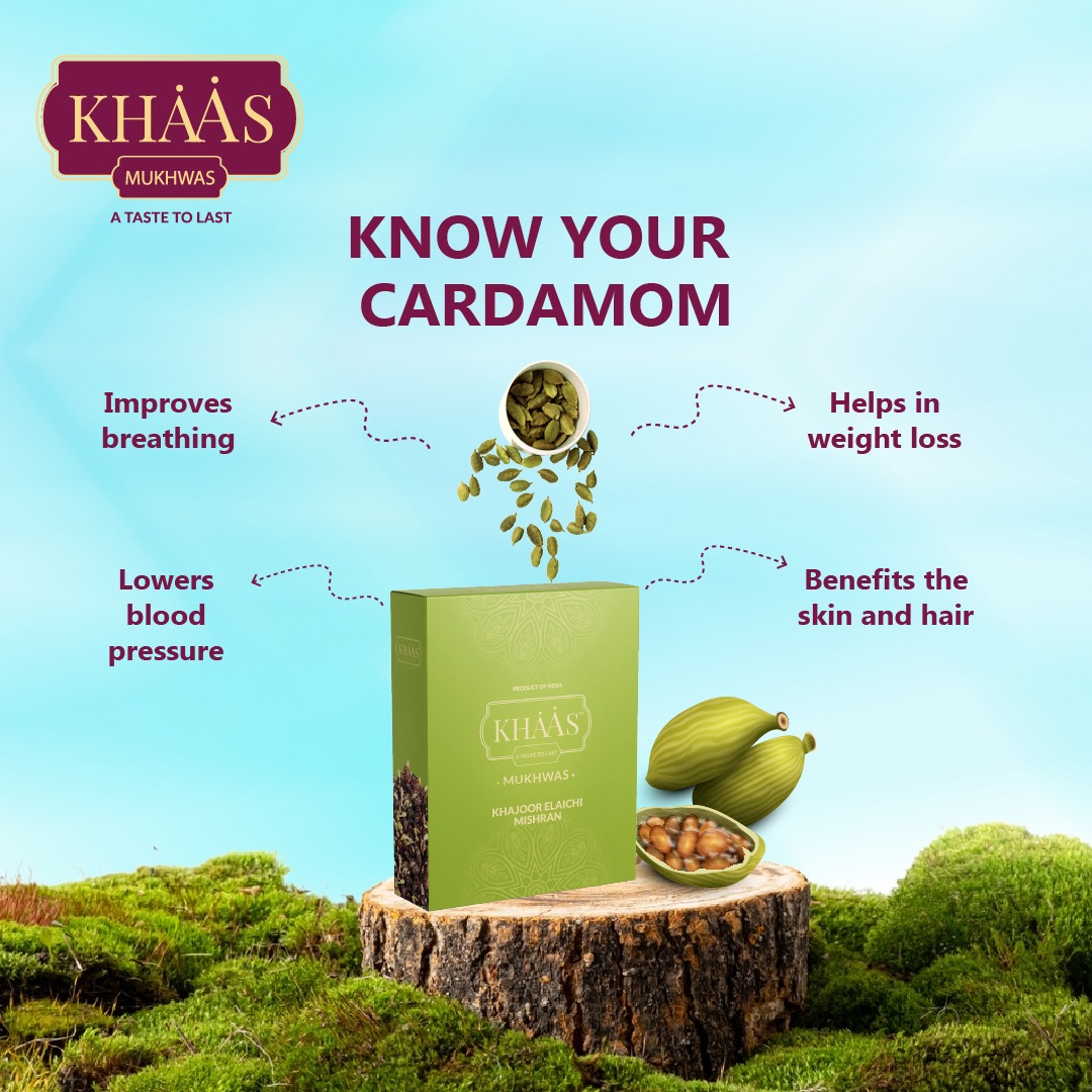 25 Proven Health Benefits of Cardamom (Elaichi) : Unveiling the Magic with Khaas Mukhwas